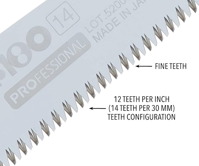 Silky Replacement Blade Only F180 180mm Fine Teeth (142-18)