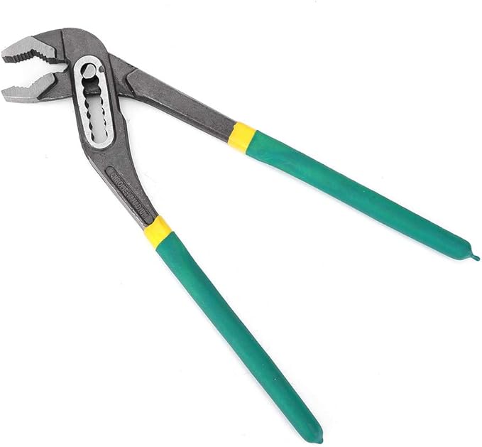 Water Pump Pliers, Heavy Duty Adjustable Plumbing Pliers, 8 Inch Multi Function Gripping Tool for Home Repair, Plumbing, and Water Pump Maintenance (12 inches)