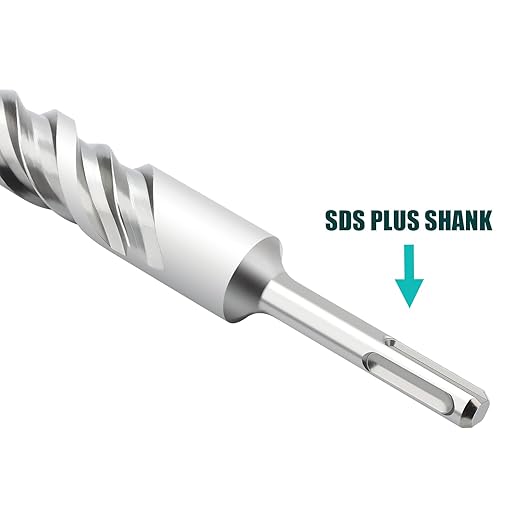 5/8 in x 8-1/4 inch (16 x 210mm) SDS Plus Rotary Hammer Drill Bit, Concrete Drill Bit for Concrete, Brick, Cement and Stone, Length (Length : 210mm / 8-1/4 inch, 5/8 inch （ 16mm)