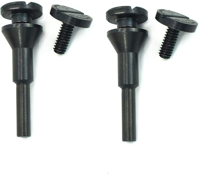 Mounting Mandrel 3/8" & 1/4" Arbor Hole (2pack) for Type 1 Cut-Off Wheel 1/4" Shaft for Die Grinder Rotary Tool