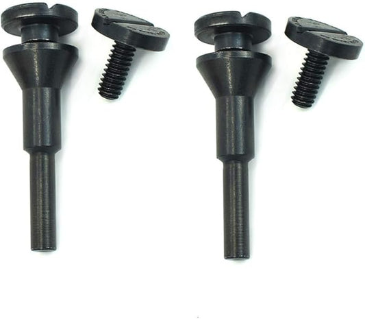 Mounting Mandrel 3/8" & 1/4" Arbor Hole (2pack) for Type 1 Cut-Off Wheel 1/4" Shaft for Die Grinder Rotary Tool