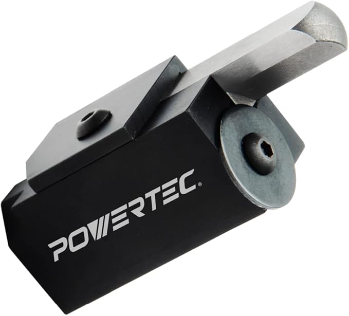 POWERTEC Square Corner Chisel – Spring-Loaded Mortise Chisel for Use with Hammer or Mallet - Ideal for Door Hinges, Door Locks, Strike Plates, Frame Joinery, Cabinetry and Woodworking (71036)