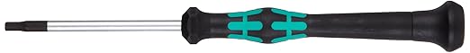 Wera 05118072003 Kraftform Micro 2054 Hexagon Electronics Precision Screwdriver, 3mm Head, 60mm Blade Length
