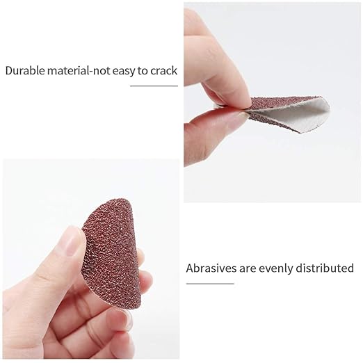 SPEEDWOX 100pcs Sanding Discs 2 inch Sandpaper 60 Grit Hook and Loop Sanding Discs for Sanders Drill Grinder Rotary Tools Attachment Woodworking Wood Auto, No Hole