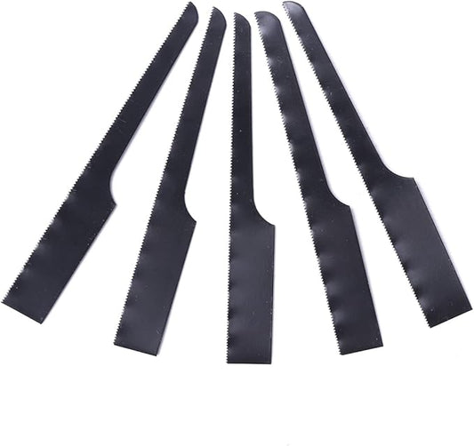 ATOPLEE 5pcs 18T Reciprocating Air Saw Blades, Bi-Metal Hacksaw Blades Power Cutting Tool Air Body Saw Hacksaw Blades Tools
