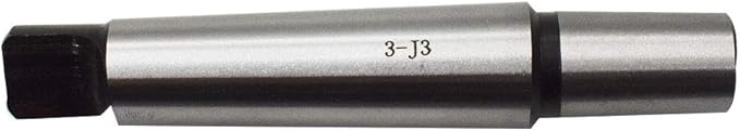 findmall 3MT to 3JT Tanged End Drill Chuck Arbor MT3 JT3 Fit for Drill Milling Boring Lathes