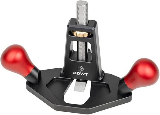 Router Plane Handheld Woodworking Tool Quick Adjust Depth with Depth Stop for Tuning Joinery Cutting Dados Grooves Mortise