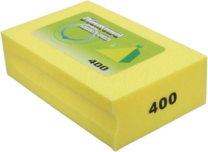 Sanding Blocks 400 Grit Polishing Grinding Block Diamond Polishing Hand Pads Block For Granite Marble Glass Grinding