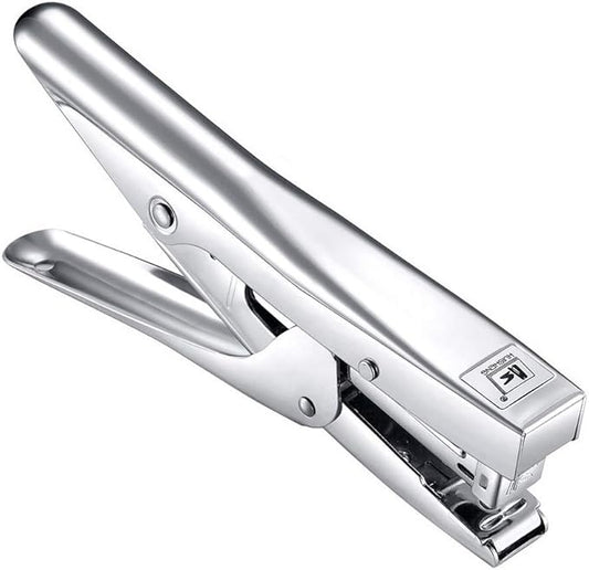 ONDY Plier Stapler Heavy Duty Office Hand Held 20-Sheet Papers Stapling Machine With 1000 Staples and Remover Tool, Silver