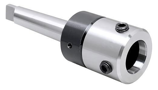 Accusize Industrial Tools Annular Cutter Arbor, Mt3 to 1-1/4'' Weldon Shank with Coolant System for Drill-Use Annular Cutters, Mc10-0332
