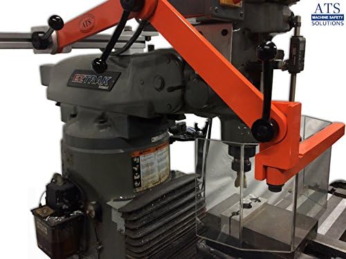 Ram Mount Milling Machine Safety Guard, Standard Model, No Interlock. Part # MG-3 by ATS Machine Safety Solutions