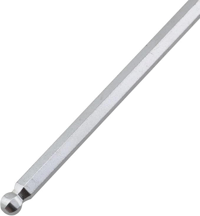 2PCS 3/16'' Internal Hexagonal Ball End Hex Key Allen Wrench L Shaped Long Arm Repairing Tool