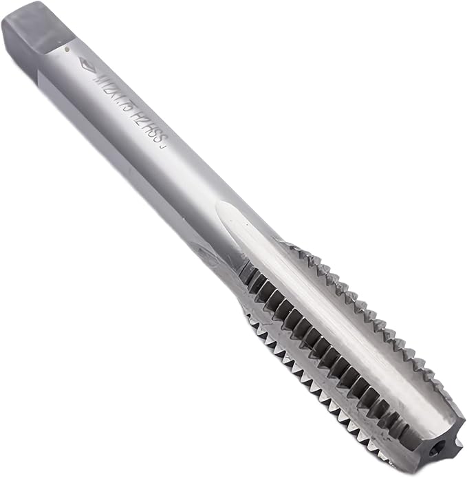 Metric Thread Tap, M12 X 1.75 HSS Machine Right Hand Thread Tap M12 X 1.75mm