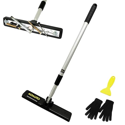Magnet Sweeper Heavy Duty Telescoping Magnet Pickup Tool,16LB Pull Strong Magnetic Nail Sweeper with 28" to 45" Retractable Bar,Pickup Nails,Screws,Yard Magnets,Metal Parts