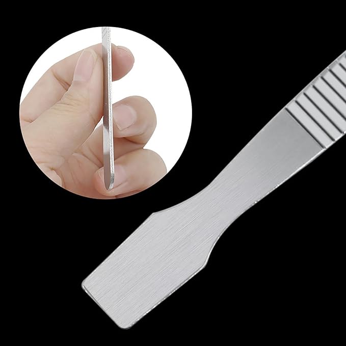5PCS Electronic Repairs Flat Head Pry Bar Set 12cm Length Stainless Steel Maintenance Tool Suitable for Furniture Dismantling Renovation Work Equipment Maintenance