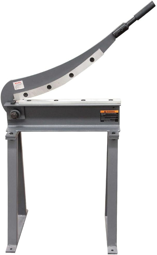 KAKA INDUSTRIAL Sheet Metal Shears,20-Inch 16Gauge (0.06 Inch) Guillotine Metal Shear,Sheet Cutter with Stand for Industrial Fabrication and Construction HS-20