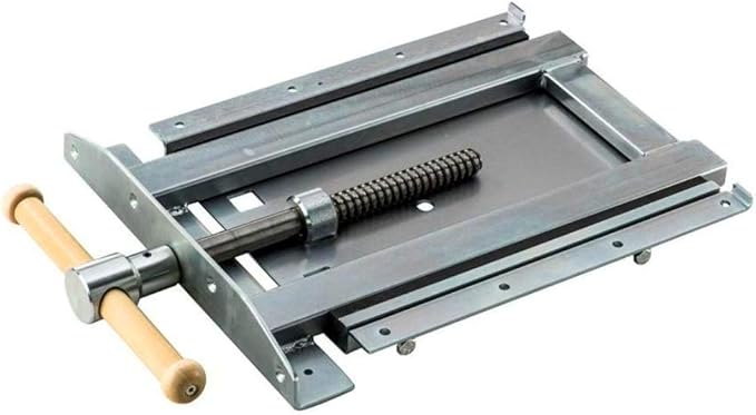 Sj철bergs Woodworking Vise for Custom Benchtops, High-Strength Alloy Steel, Acme Thread and Overbuilt Construction to Avoid Racking, Rock-Solid Smooth Adjustable Clamping, SJO-33302