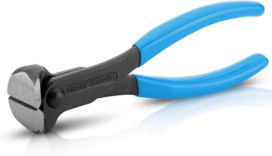 Bates- Nail Puller, 7 Inch, Light Blue, Nail Remover Tool, Cutting Pliers, Carpenter Tools, Staple Puller, End Cutting Pliers