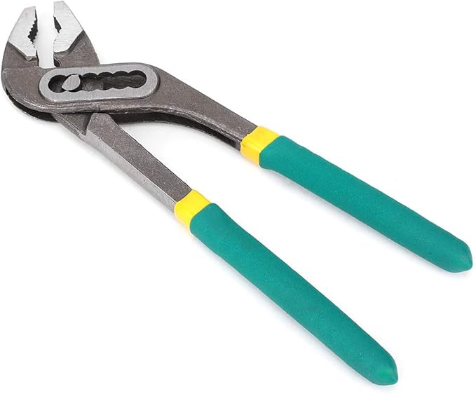 Water Pump Pliers, Heavy Duty Adjustable Plumbing Pliers, 8 Inch Multi Function Gripping Tool for Home Repair, Plumbing, and Water Pump Maintenance (20.3cm/8in)