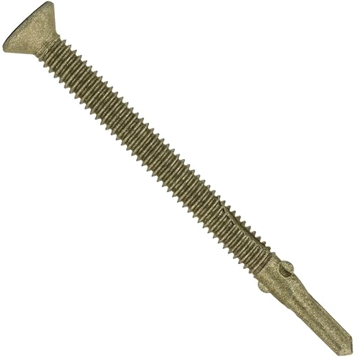 14x 3-1/4 Reamer Tek Torx/Star Head Self-Drilling Wood to Metal Screws - for Flatbeds, Trailers - T-30 Torx Screw Head. 1 Pound - 30 Screws