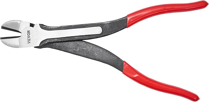 VEVOR 5-Piece Needle Nose Pliers, 11 in Long Needle Nose Pliers Set, Diagonal Cutting Pliers, 45째/ 90째 Bent Nose Plier, Round Nose Plier, Long Nose Plier, Professional Pliers Set with Storage Bag