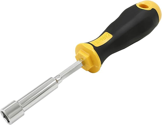 10mm Socket Wrench Screwdriver, High-Carbon Steel Hex Nut Driver Key Hand Tool for DIY, Hand-Making