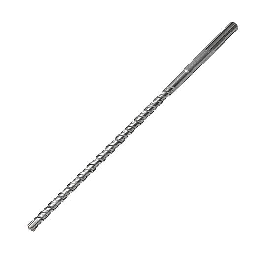 11/16 x 31 inch SDS Max Rotary Hammer Drill Bit, 18 x 800mm Masonry Drill Bit,Concrete Drill Bit for Masonry, Brick, Stone, Concrete (Length :800mm / 31 inch, 18mm (11/16 in) Diameter)