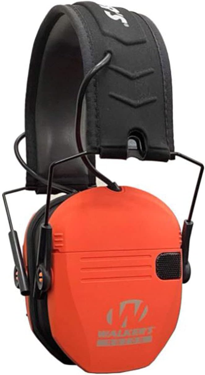 Walker's Razor Slim Ultra Low Profile Compact Design Adjustable Range Shooting Hunting Hearing Protection Electronic Earmuffs