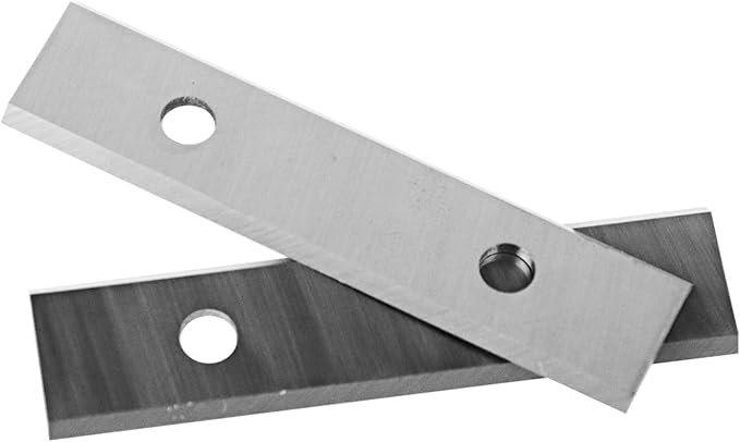 2" (50mm) Paint Scraper Carbide Blades, 10Pcs Double-Edged Reversible Replacement Tungsten Carbide Blades, Fit for Most Hand-Held Scrapers, for Paint, Glue and Concrete