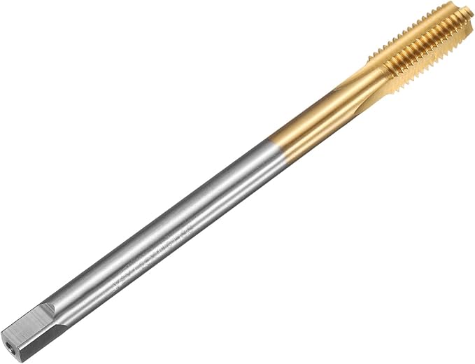 uxcell Metric Thread Tap M9 x 1.25 H2 110mm Straight Flute Screw Thread Milling Machine Taps Threading Tapping Repair Tool