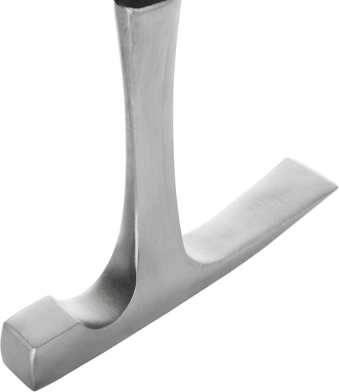 Acrux7 Brick Hammer 35 oz 12 Inch Masonry With Skid Handle - Geology Pick 2.2lb - Premium Carbon Steel, Pointed Tip, Strong Impact Resistance