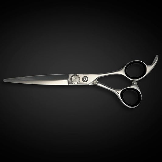 7" Saki Shears Tanto Professional Hair Cutting Shears - Extremely Sharp Convex Blades for Fine Hair Cutting - Japanese Steel Scissors for Salon Use (7" Hair Scissors)