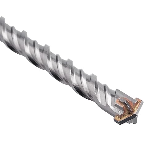 11/16 in x 23.6 in (18 x 600mm) SDS Plus Rotary Hammer Drill Bit, Concrete Drill Bit for Concrete, Brick, Cement and Stone, Length : 600mm / 23.6 inch, 11/16 inch （ 18mm
