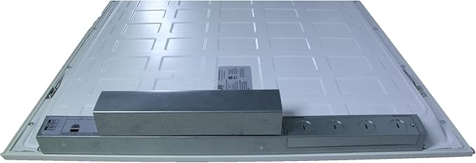LED Lighting Solutions - 2x4 LED Emergency Backlit Panel Lights w/90 Min Emergency Battery Backup, (2 Pack), Power & CCT Selectable 30W/40W/50W/60W/72W, 2700K,3500K,4000K, 5000K,6000K USA Made, DLC