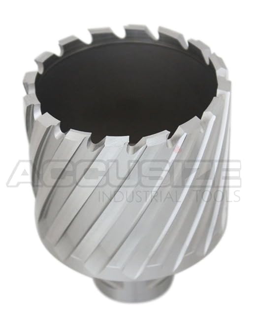 Accusize Industrial Tools H.S.S. Annular Cutter 2-7/8'' by 2'' Cutting Depth, with 1 Pc Pilot Pin, 2081-2051Pin