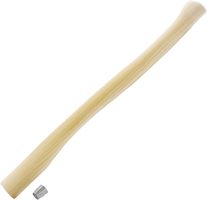 Premium Toon Wood Hammer Handle Replacement 70cm Long Wood Tool Handle,Ball Peen Hammer Handles with a Steel Wedges Suitable for Small Hammers or Axes with 53×22mm Tenons