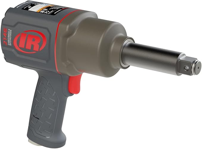 Ingersoll Rand 2146Q1MAX-3 3/4" Air Impact Wrench, Quiet, 2,000ft-lbs Nut-busting torque, Maintenance Duty, 3" Ext Anvil