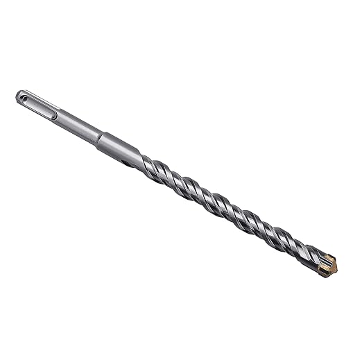 3/8 in x 18 in (10 x 460mm) SDS Plus Rotary Hammer Drill Bit, Concrete Drill Bit,Masonry Drill Bit for Concrete, Brick and Cement (Length : 460mm / 18 inch, 3/8 inch （ 10mm)