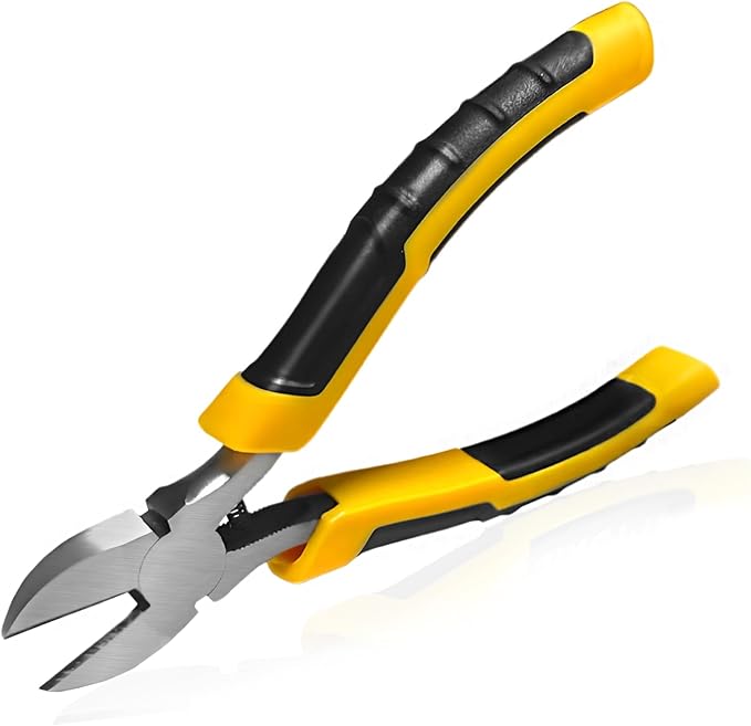 Precision Wire's Cutters Heavy Duty Pliers - Side Cutters, Cutting Pliers, Wire's Cutter Plier, Wire's Snips, Side Cutter Plier, Wire's Cutters for Crafting. (6 inch)
