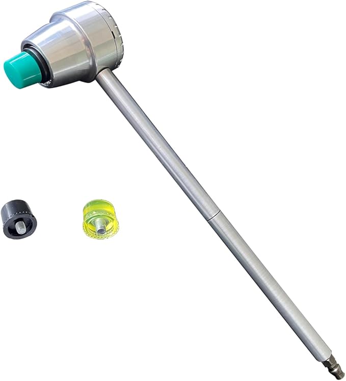 Pneumatic Air Hammer Automatic Speed Hammer Extension Handheld Air Chipping Hammer With 3 Plastic Tip For Body Repair Remove Small Laser Cut Parts