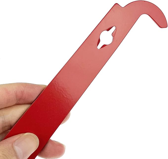 5 Pack Steel J Hook Bee Hive Tool Frame Lifter and Scraper for Beekeepers