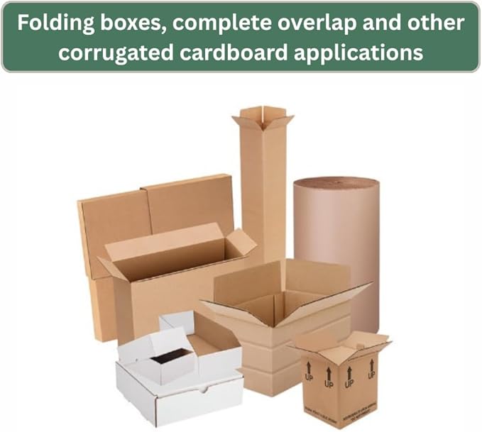 Klinch-Pak KP-AM A Manual Clinch 1-3/8" Crown Stapler Accepts K-A Series 5/8" to 3/4" Staples, Ideal for Folding Boxes, Complete Overlap and Other Corrugated Cardboard Applications
