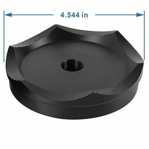 AMZCNC 4" Conduit Punch and Die for Hydraulic Knock Out Driver 3/4"-16UN Thread ((Conduit Hole Size) 4")(Actual Hole Size: 4.54")