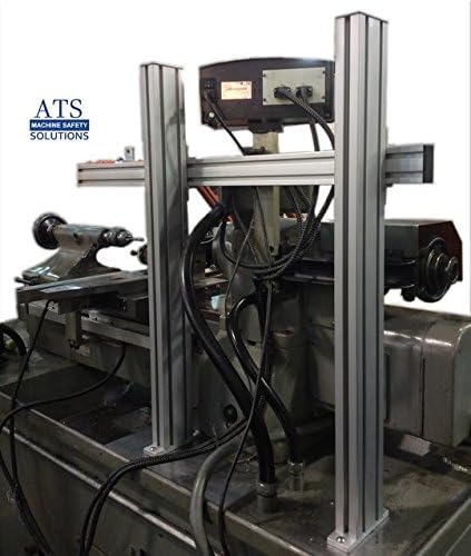 Hinged Lathe Guard for Hardinge HLV/Toolroom Lathes, 12??Wide, Standard Model, No Interlock. Part # LG-TR2 by ATS Machine Safety Solutions