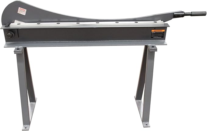 KAKA INDUSTRIAL Sheet Metal Shears,39-Inch 16Gauge (0.06 Inch) Guillotine Metal Shear,Sheet Cutter with Stand for Industrial Fabrication and Construction HS-40