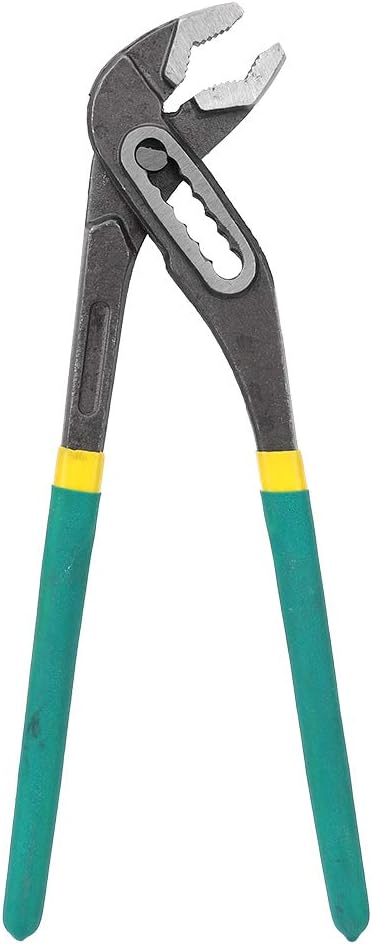 Water Pump Pliers, Heavy Duty Adjustable 45# Steel Plumbing Pliers with Pipe Wrench for Plumbers and Industrial Use (12 inches)