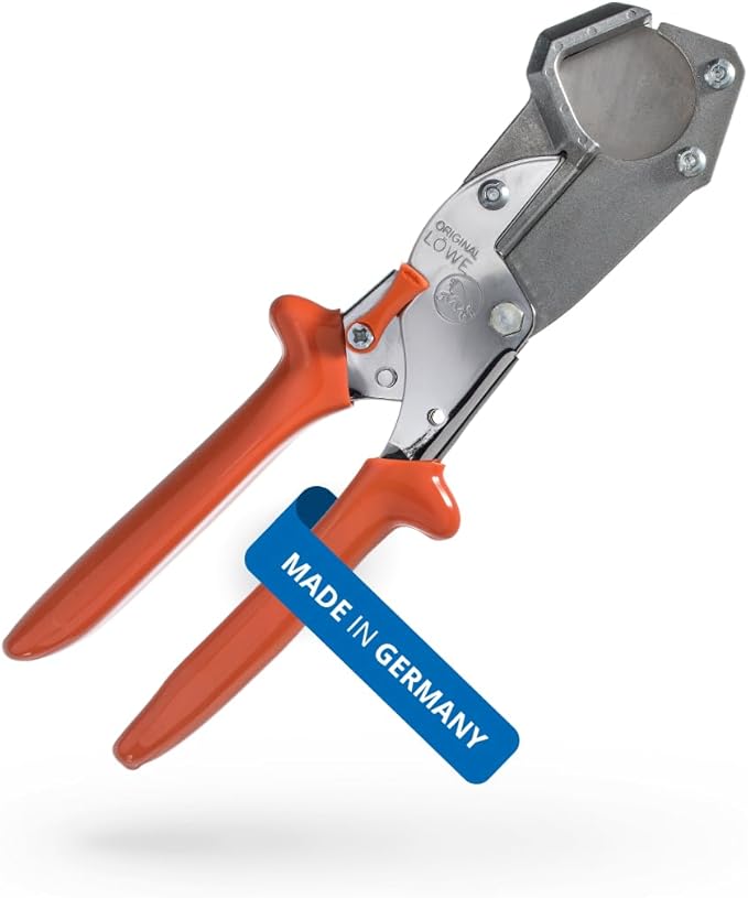 Original L횜WE Pro Hose Shears 5.504 with Triangular Blade for Industrial & Craft Applications | Sharp and handy shears for precise cutting of pipes, hoses & fuel lines | Made in Germany