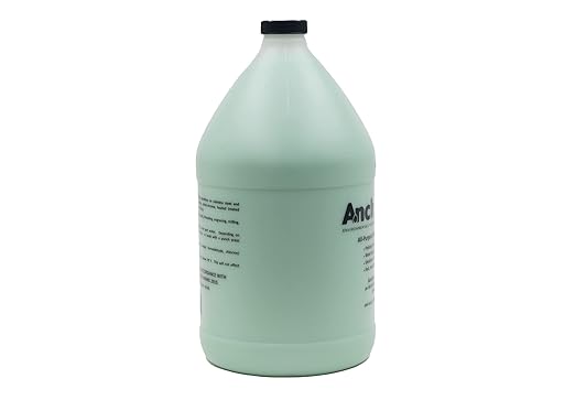 Anchorlube All-Purpose Metalworking Compound 1 Gallon - Water-Based Cutting Fluid for Drilling, Tapping, Sawing - Great on Stainless Steel | No Oil