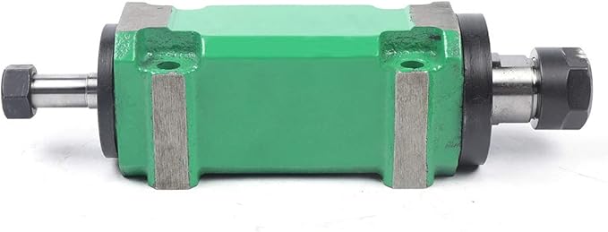 ER20 Collet Chuck Power Head Spindle Power Unit 60mm Cutting/Boring/Milling machine Tool Spindle 750W 0.75KW 1hp Waterproof For Drilling Application (Angle contact (for boring and milling) waterproof)