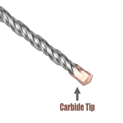 3/8 x 13.75 inch (10x350mm) SDS Plus Masonry Drill Bit, Rotary Hammer Drill Bit,Concrete Drill Bit for Concrete, Brick, Block,3/8 x 11.25 x 13.75 inch